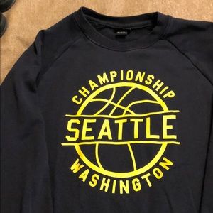 Seattle crew neck sweatshirt